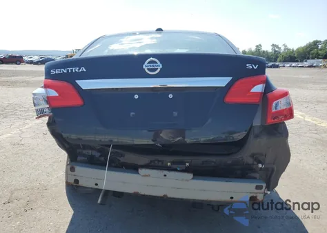 2018 Nissan Sentra S из США, поврежденный, VIN 3N1AB7AP7JY224847